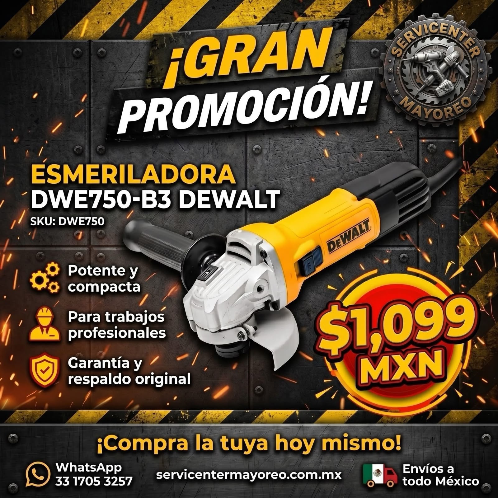 Oferta DEWALT DWE750